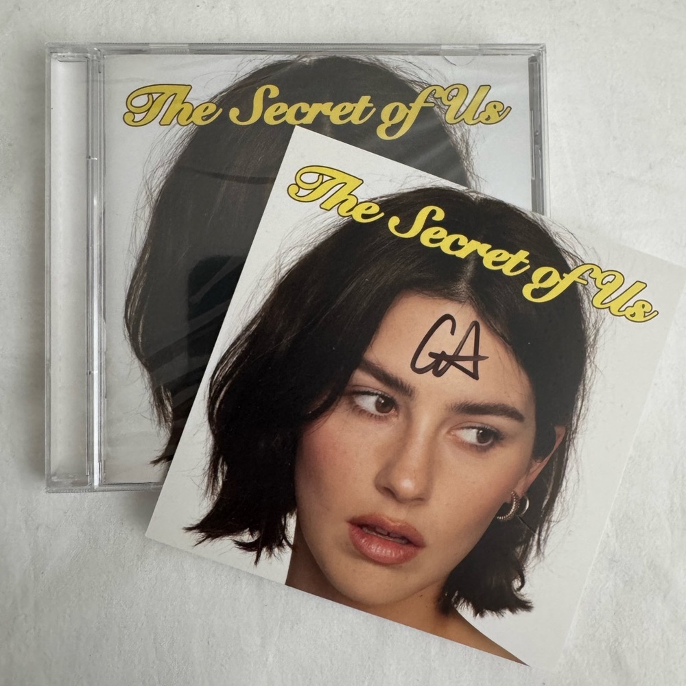 Signed Gracie Abrams CD insert (and CD)
